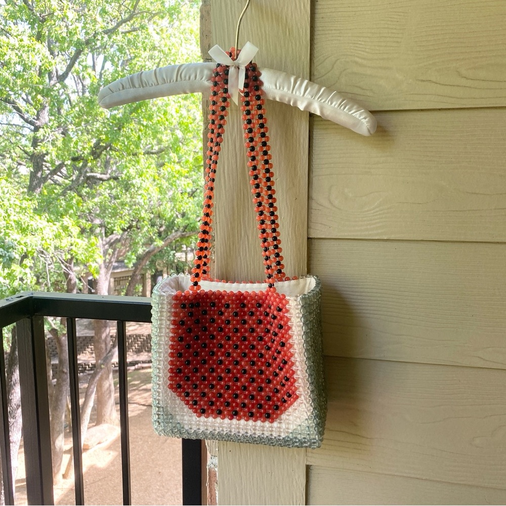 Cynthia Rowley Watermelon Beaded Bag